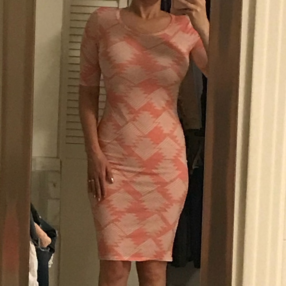 NEW RARE Lularoe Aztec Julia Midi Pencil dress